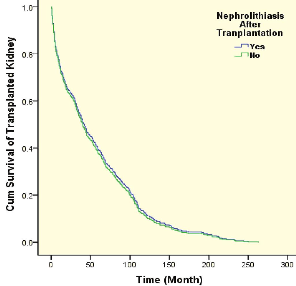 M. S. Rezaee-Zavareh, R. Ajudani, et al. nephrolithiasis after transplantation.
