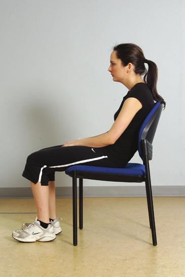 Posture It is important to maintain good posture during all exercises.