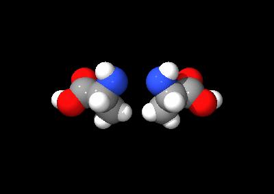 Amino acids have chirality They are not identical to their mirror