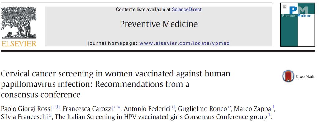 Tailored screening protocols based on vaccination status could be replaced by one size fits all protocols only when a herd immunity effect has been reached.