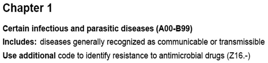 Infections Resistant to Antibiotics Example 101 Sepsis Due to a Postprocedural Infection - NEW FY19 Updates: For infections following a procedure, a code from T81.40 - T81.