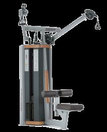 press and rotational press Seated stable, seated unstable and standing positions can be utilized Primary or secondary D-ring selection setting for more or less pre-stretch Seat