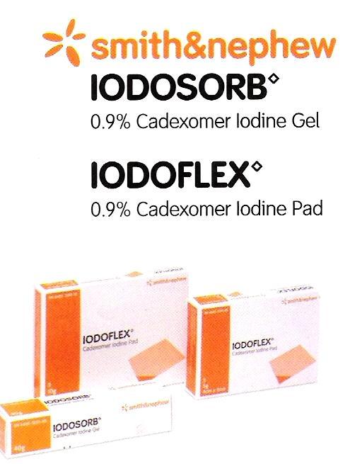 silver and cadexomer iodine Topical antispetics and