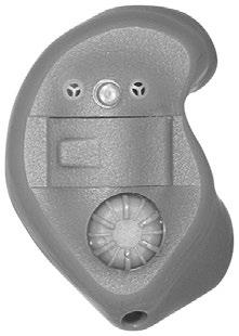 Battery door (on & off) - close the door to turn on your hearing aids, open the door all the way to turn off your