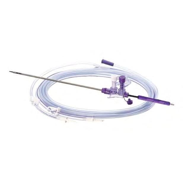 surgeon comfort The Purple Surgical Ultimate Laparoscopic Suction / Irrigation System has been designed in