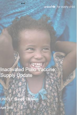 Additional information UNICEF published awarded prices Information on polio