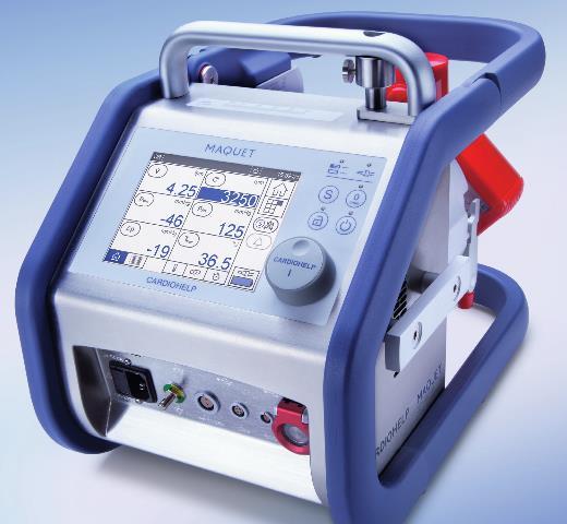 Maquet Cardiohelp Improved flow capability Less