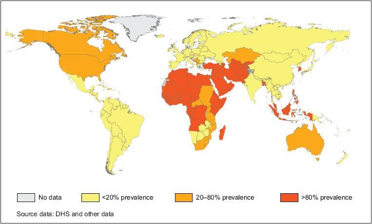 Global Recommendations Countries with high prevalence (>15%), generalized heterosexual HIV epidemics and low rates of MC should consider urgently scaling up access to MC services 13 countries