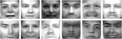 Generative models (faces) Uses PCA to obtain