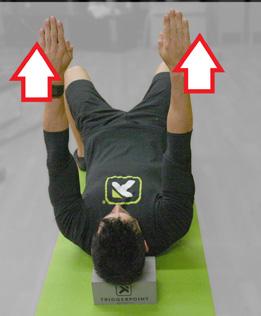 vertebrae. MCT - Supine Traction Position Begin by folding arms across chest.