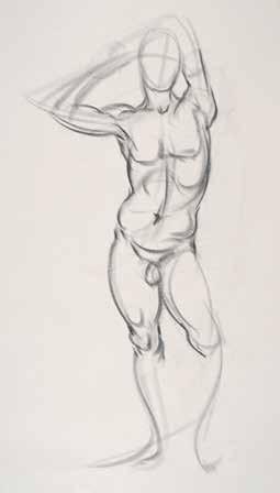 Method #4: The Organic Line Approach Poses of 1 to 2 minutes In the organic line approach to gesture drawing, you lay down your lines in a flowing, loose manner, but more selectively than in the