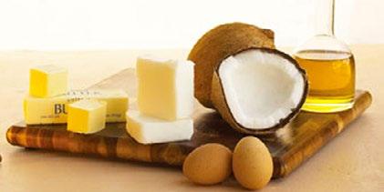 HEALTHY FATS & OILS You will be learning to embrace saturated fats and healthy plant-based oils, and avoid highly refined and processed polyunsaturated oils such as canola, vegetable oil and