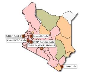 Viral Load Testing in Kenya National Viral Load Testing Labs Rapid scale up of VL Testing: 2015 Jan- Dec: 649,366 (83% viral suppression) 2016 Jan Aug: 657,610 (84% viral suppression) Challenges: