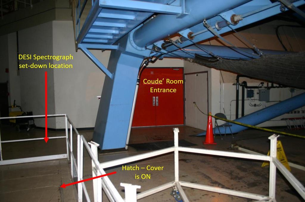 Figure 6: Spectrograph set-down location 8.