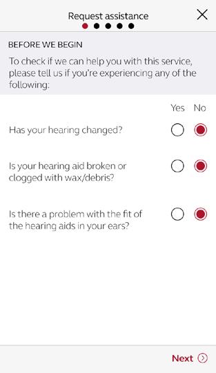 Please note that access to ReSound Assist requires the following: Availability in your market One or more of its features has been enabled for you by your hearing care professional Request assistance