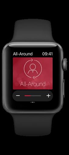 ReSound Smart 3D app for Apple Watch Control the smartest hearing aids straight from your wrist