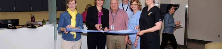 of Oral Surgery and Periodontics were pleased to have a ribbon cutting