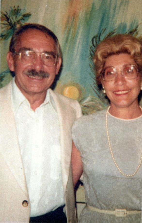 Umberto Rosa, his wife, Rosina,