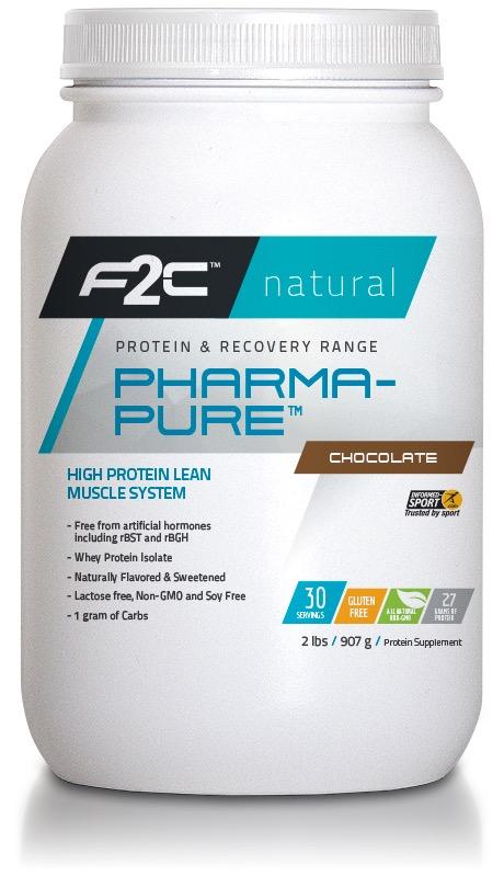 Pharma-Pure Natural 100% Whey protein isolate 27g of protein in a 30g serving No added sugar or any other fillers Lactose and gluten free Highest biological value of any protein Excellent for