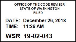 Other (specify) (If less than 31 days after filing, a specific finding under RCW 34.05.