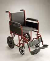GST Free Folding Wheelchair Complies to Australian Standards Removable arms Heel Loops Swing away detachable footrests Breathable