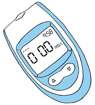 Patients with type 2 diabetes may need to monitor their glucose level.