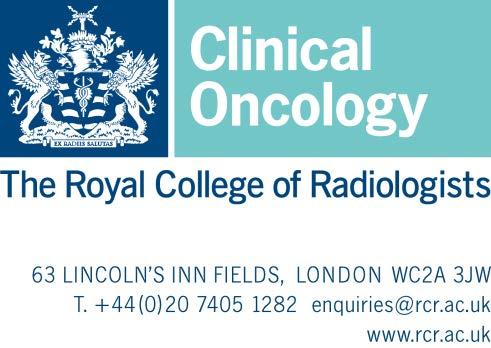 The Royal College of Radiologists RCR-Cyclotron Trust Visiting Fellowships 2017 (Clinical Oncology) POST-VISIT REPORT PLEASE NOTE: This report must be completed and emailed to the RCR within 2 months