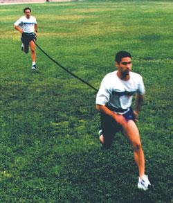 To improve acceleration: Improve stride frequency- requires
