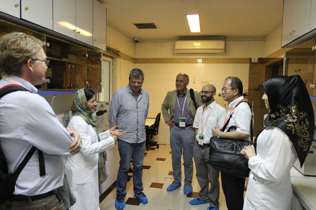 Official Visit to Royan Research Institute: As part of the annual plan of the