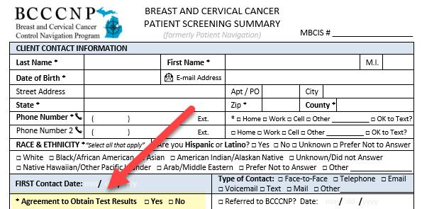 PERMISSION TO OBTAIN TEST RESULTS NEW: CLIENT SIGNATURE NEEDED ON FORM On-site Clinic Patients