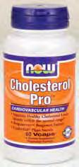 NEW FROM JUNE Cholesterol Pro Tablets CARDIOVASCULAR HEALTH Cholesterol Pro is a unique cardiovascular-support product that incorporates two new ingredients on the cutting-edge of nutritional science