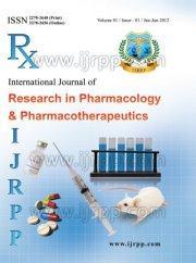International Journal of Research in Pharmacology & Pharmacotherapeutics ISSN Print: 2278 2648 IJRPP Vol 3 Issue 2 April-June-2014 ISSN Online: 2278-2656 Journal Home page: Research article Open