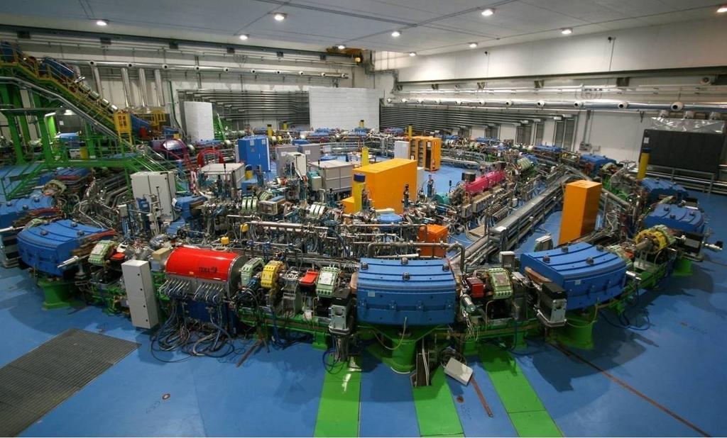 The injection system of the synchrotron, placed inside the ring, is composed by an 8 KeV/u Low Energy Beam Transfer line (LEBT), followed by an RFQ to accelerate the beams up to 400 kev/u, a LINAC to