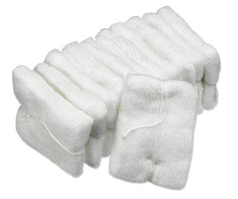 Dental Rolls - Non-Sterile Superior quality, 0% absorbent cotton dental rolls Ideal for mouth packing during dental procedures Available in 3 sizes - 8, & 12mm diameter
