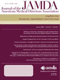 Journal of the American Medical Directors Association Volume 16, Issue 12, 1 December 2015, Pages 1042 1047 Predicting Adverse Health Outcomes in Nursing Homes: A 9- Year Longitudinal Study and