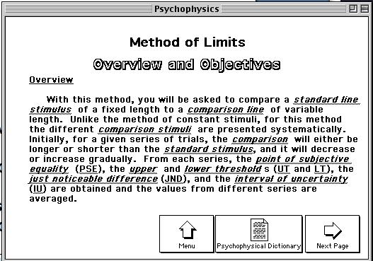 Open the PS 325 folder and then the Precision and Accuracy folder and click on Psychophysics.