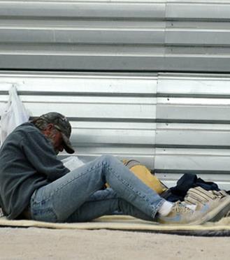 Nevada has the 5 th highest rate of unsheltered chronically homeless community members in the nation.