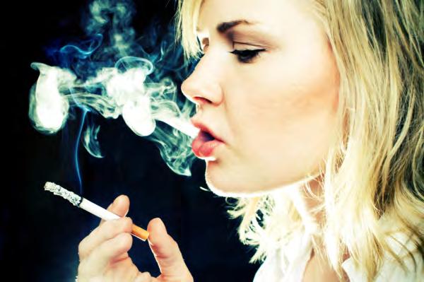 Women who smoke l Produce fewer eggs l Have double risk of
