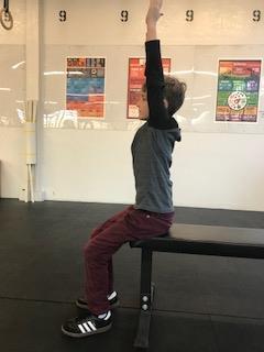 Physical Assessment: Functional Testing Posture Overhead Reach Test with Core Control Indication of upright trunk and postural control Runner places back and head flat against wall Try to touch