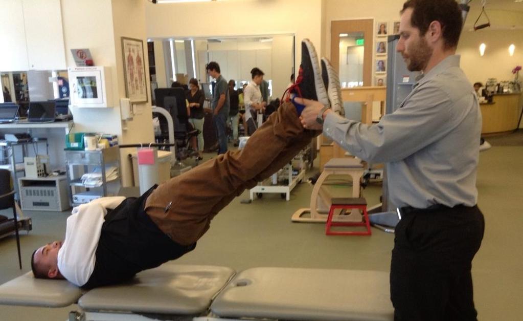 Physical Assessment: STRENGTH Strength / Control Gluteals Full hip extension