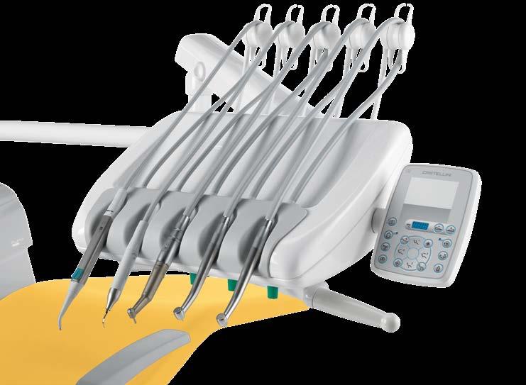 The reflex arm levers on the overthepatient delivery model