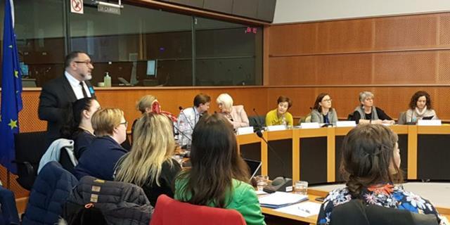 Raising awareness about young carers at EU level European Parliament Informal Carers Interest