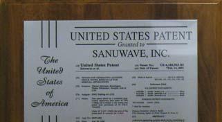 Significant Intellectual Property Portfolio SANUWAVE s patent portfolio includes approximately 50 holdings in the form of issued patents or applications 15 issued