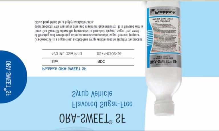 Ingredients Purified water, glycerin, sorbitol, sodium saccharin, xanthan gum, and flavoring. Buffered with citric acid and sodium citrate. Preserved with methylparaben ( 0. 03%), propylparaben ( 0.