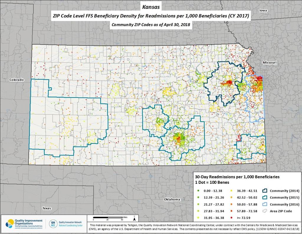 Kansas Care Coordination Quarterly Report October 2018 Background Communities across the Great Plains Quality Innovation Network (QIN) region are collaborating to improve care coordination and