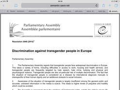 I am a politician (Belgian Senate, Parliamentary