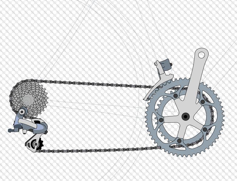 8. Th ga attach to th a axl of a bicycl acts as th whl in a whl an axl simpl machin.