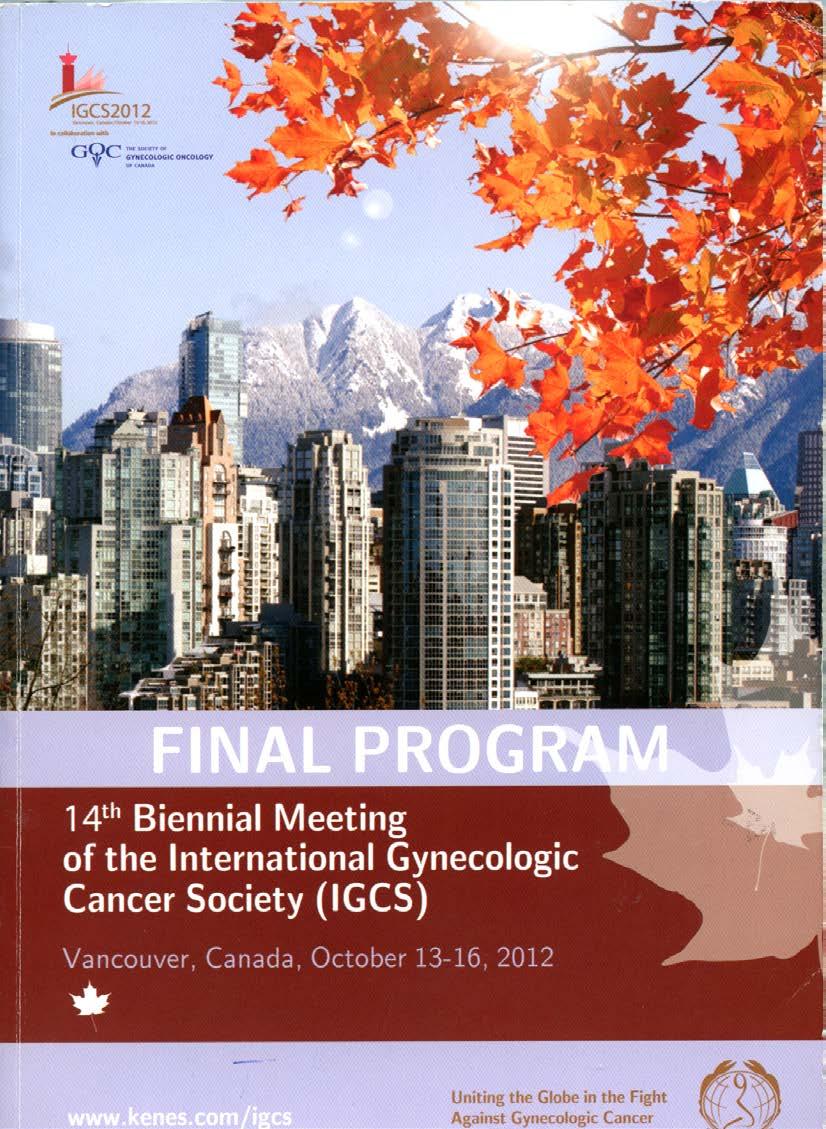 IGCS2012 provided a special session where presidents