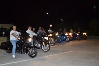 We do not hold monthly meetings but communicate and set up rides via email. All "members" of the club participate in deciding when and where rides occur.