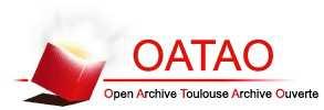 Oen Archive TOULOUSE Archive Ouverte (OATAO) OATAO is an oen access reository that collects the work of Toulouse researchers and makes it freely available over the web where ossible.